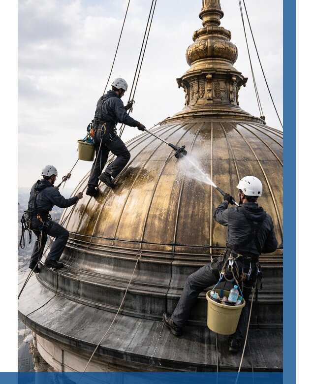 Мойка куполов и шпилей в Лангепасе от 8080 р. - заказать | ВЫСОТНИК-Лнг