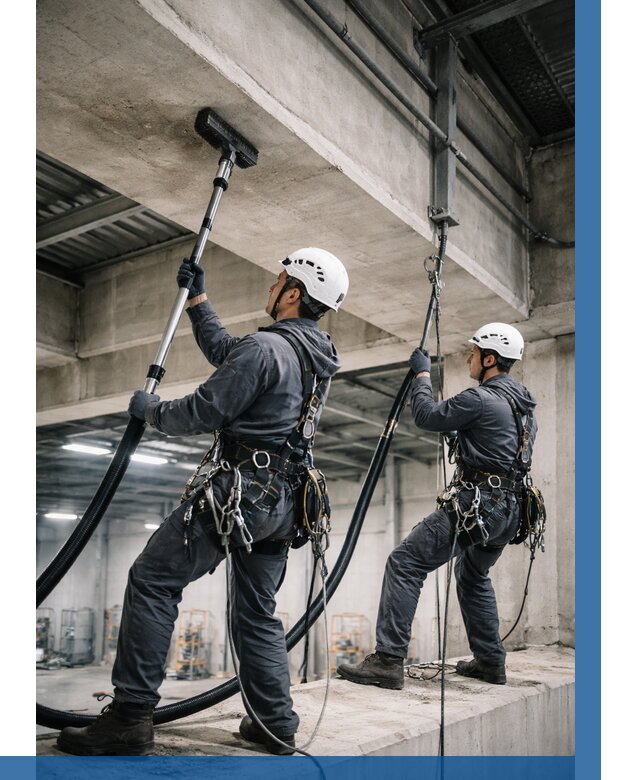 Обеспыливание потолочных конструкций в Лангепасе от 253 р. |ВЫСОТНИК-Лнг