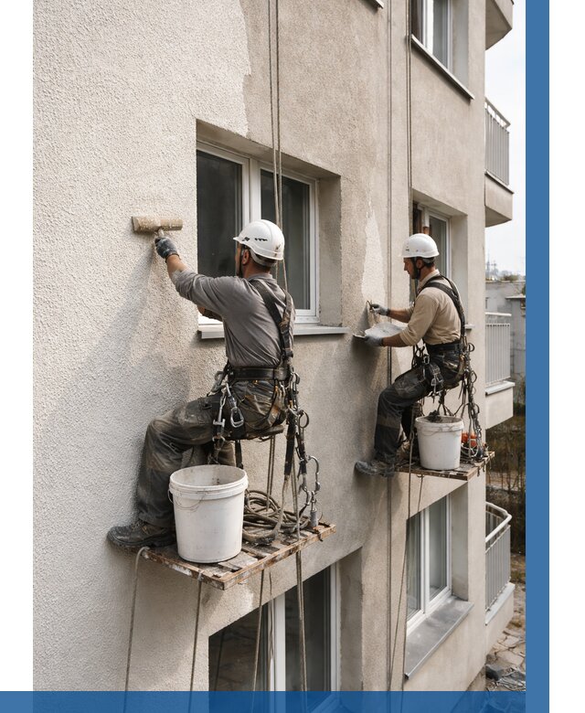 Нанесение короеда на фасад в Лангепасе от 455 р. | ВЫСОТНИК-Лнг