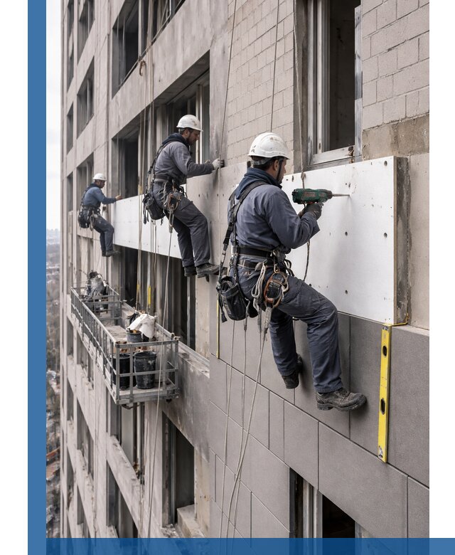 Монтаж фасадных термопанелей высокого качества в Лангепасе