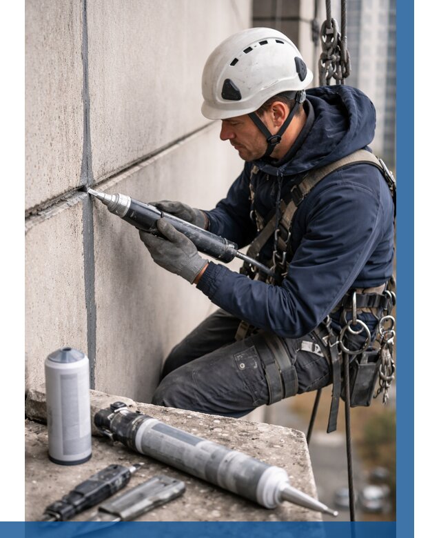 Вторичная герметизация швов в Лангепасе от 455 р. | ВЫСОТНИК-Лнг