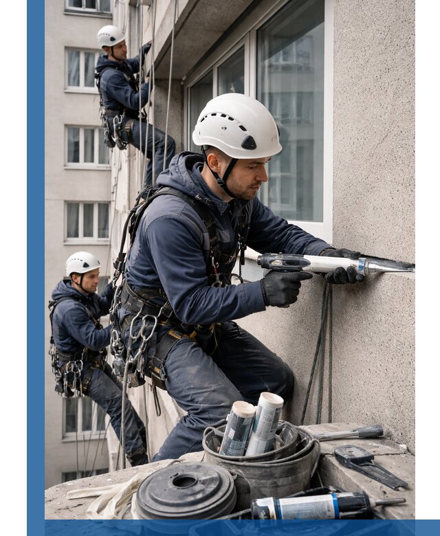 Герметизация швов лоджии в Лангепасе профессионально и надежно