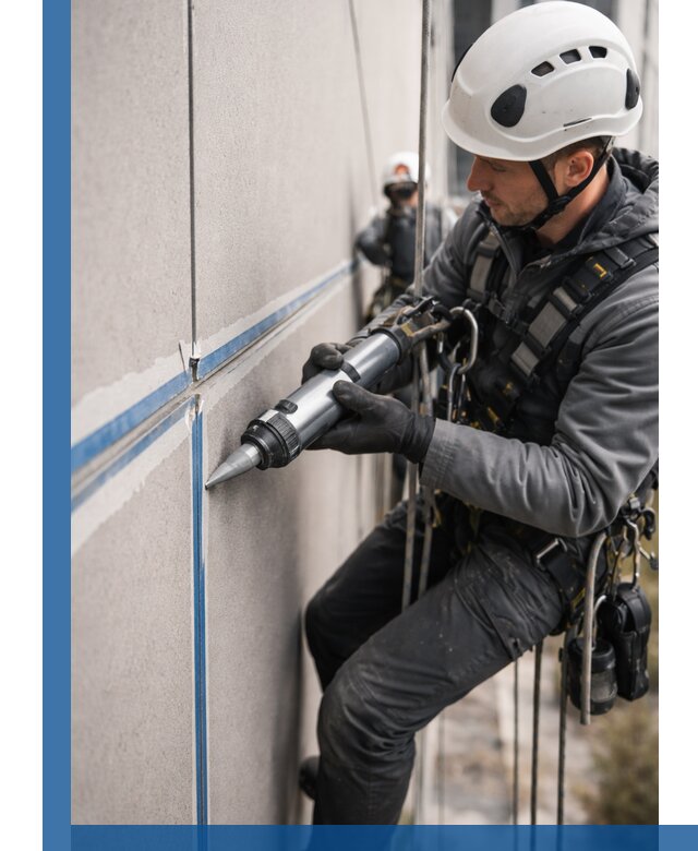 Герметизация стыков фасадных панелей в Лангепасе качественно и быстро