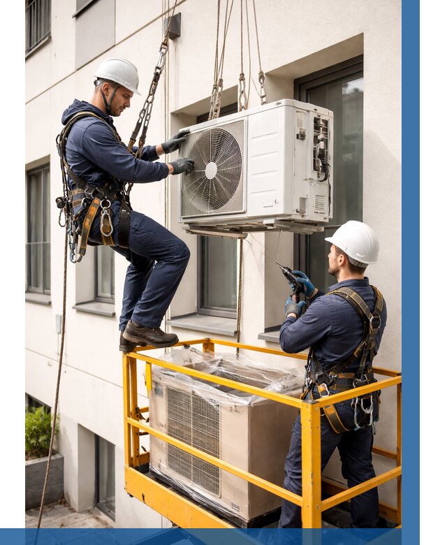 Демонтаж внешнего блока кондиционера в Лангепасе от 3535 р. | ВЫСОТНИК-Лнг