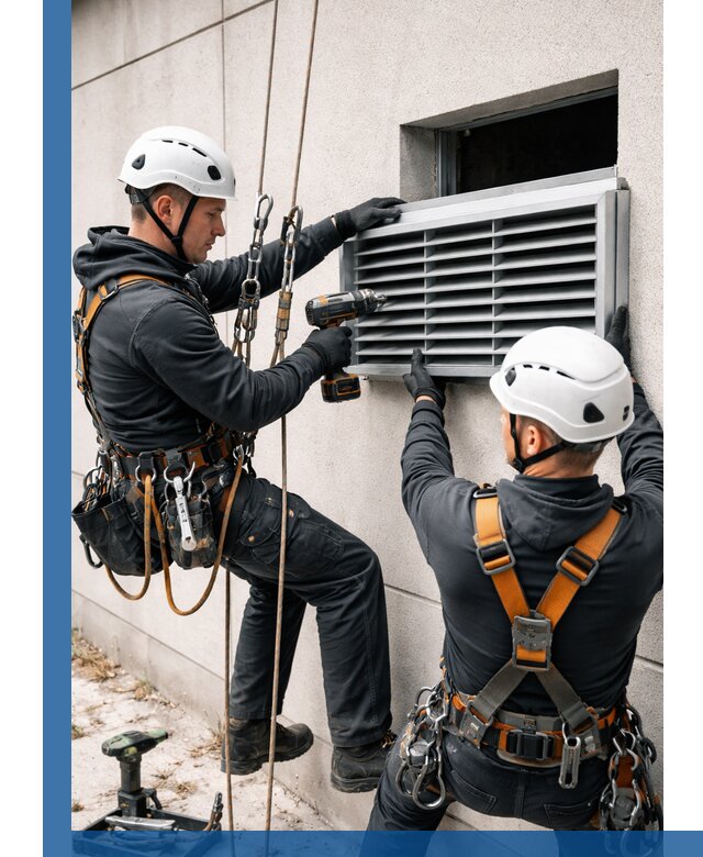 Монтаж вентиляционных решеток в Лангепасе профессиональный сервис