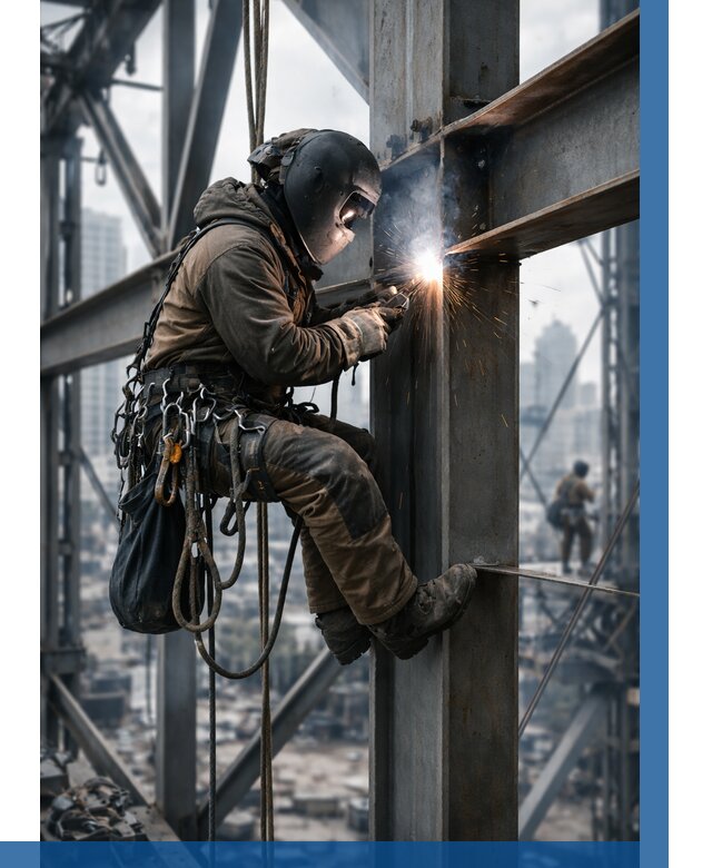 Высотные сварочные работы в Лангепасе от 3535 р. | ВЫСОТНИК-Лнг