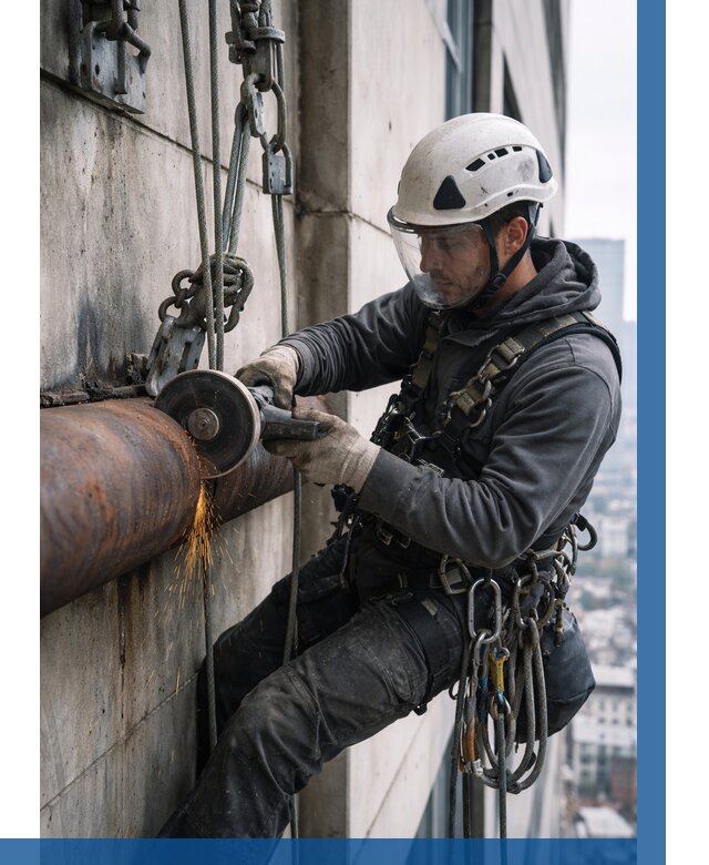 Резка металла на высоте в Лангепасе по цене от 4545 р. | ВЫСОТНИК-Лнг