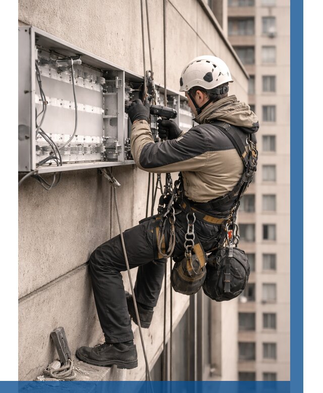 Ремонт вывески на высоте в Лангепасе от 4545 р. | ВЫСОТНИК-Лнг