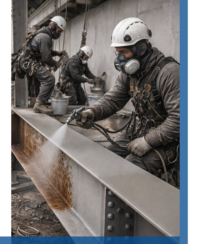 Антикоррозионная покраска металла в Лангепасе от 707 р. | ВЫСОТНИК-Лнг