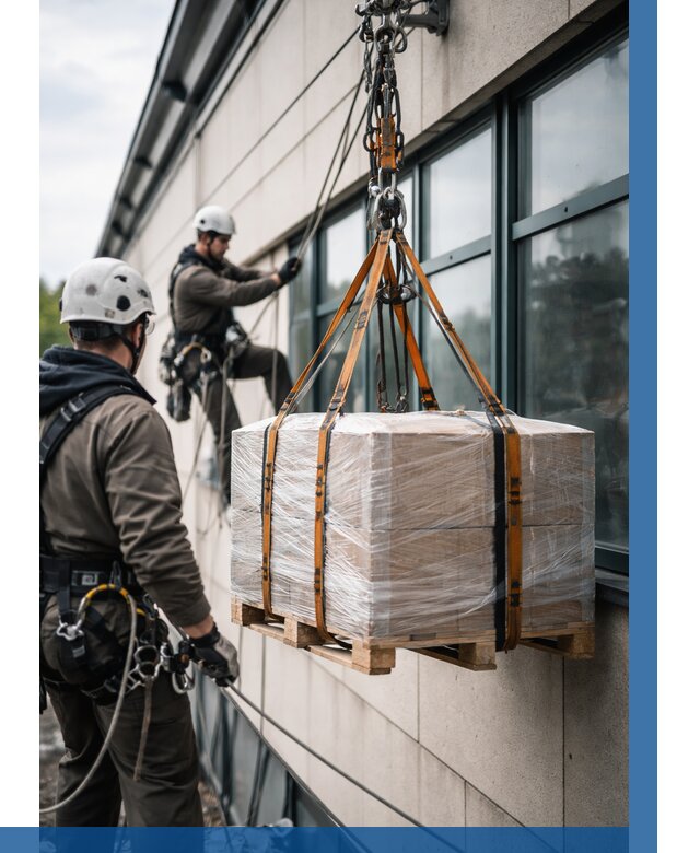 Подъем груза на высоту в Лангепасе от 3030 р. | ВЫСОТНИК-Лнг