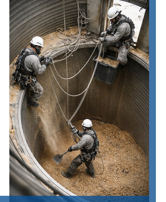 Чистка зерновых бункеров в Лангепасе от 12120 р. | ВЫСОТНИК-Лнг