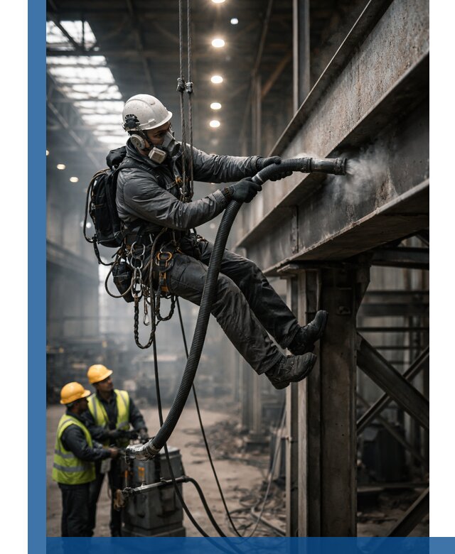 Обеспыливание конструкций в цехах промышленного производства в Лангепасе