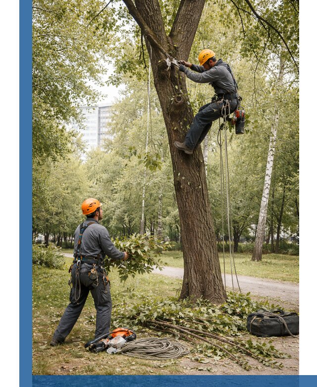 Санитарная обрезка деревьев в Лангепасе, профессионально и безопасно