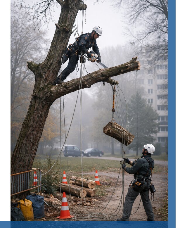Удаление аварийных деревьев в Лангепасе от 15150 р. | ВЫСОТНИК-Лнг
