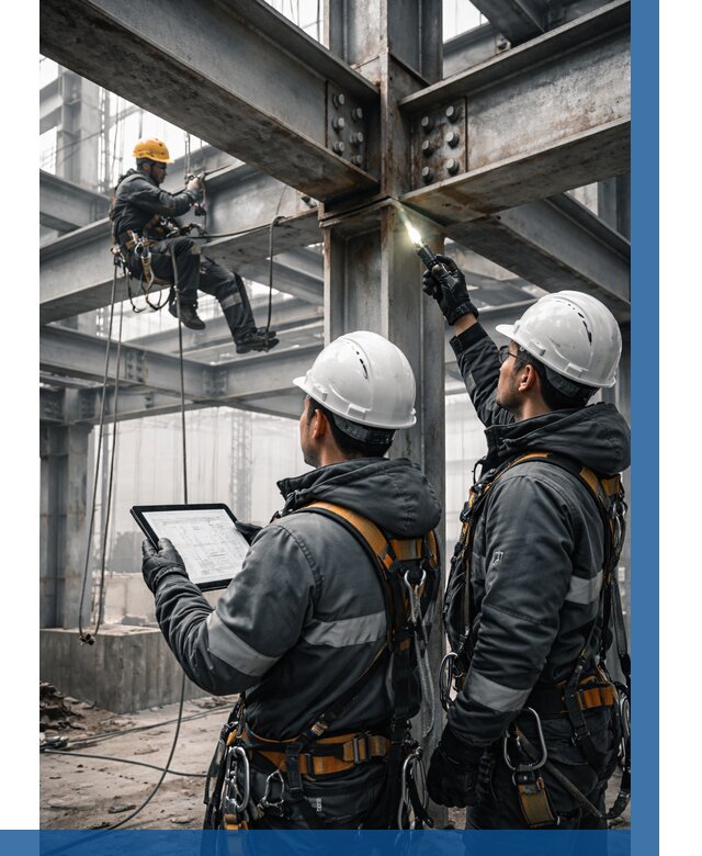 Обследование металлоконструкций в Лангепасе от 5555 р. | ВЫСОТНИК-Лнг